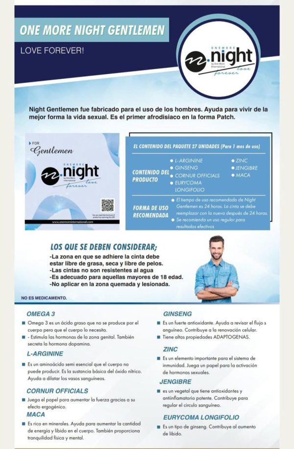 Parches Night Gentlemen - Imagen 2
