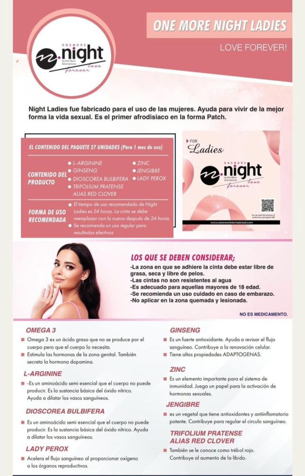 Parches Night Ladies - Imagen 2